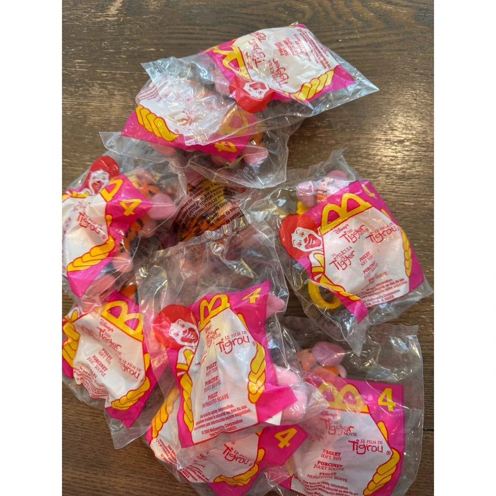 Lot of 56 McDonald's Happy‎ Meal Toys Disney The Tigger Movie Sealed 2000